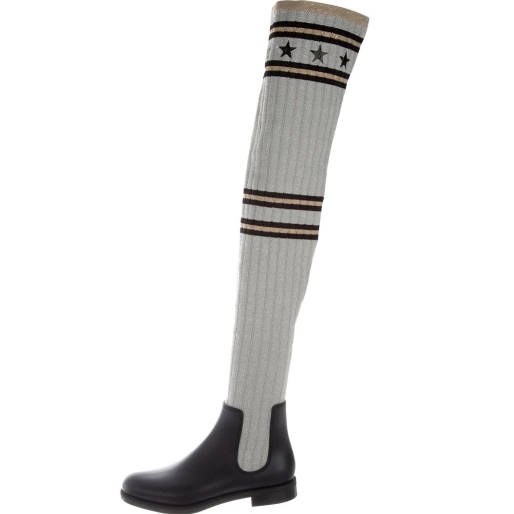 Givenchy Sock Boots Grey/Black